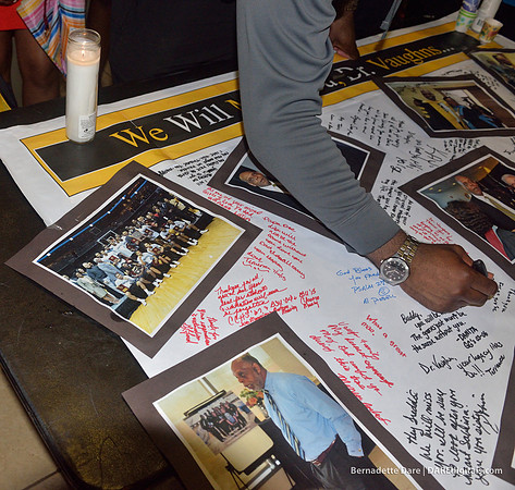 Candlelight Vigil for Dr. Freddie Vaughns