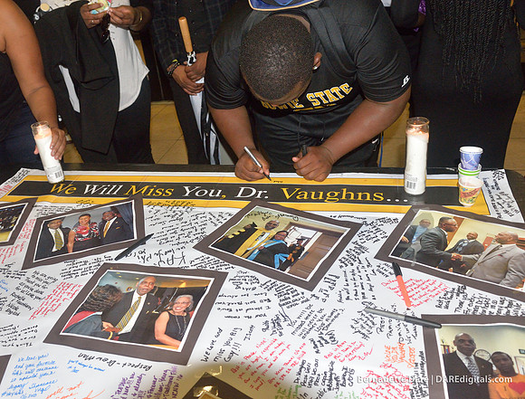 Candlelight Vigil for Dr. Freddie Vaughns