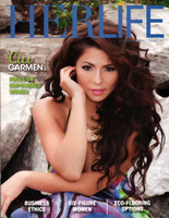 Herlife Magazine cover photo and article spread